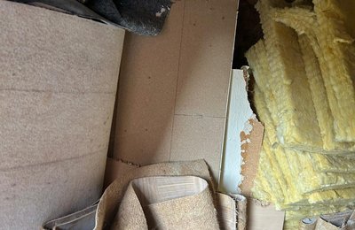 Bauschutt Hessen, alte Dämmwolle, Teppichreste und Abrissmaterial werden fachgerecht entsorgt
